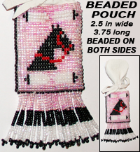 Native American Beaded Pouch
