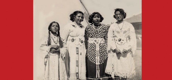 Vintage Photo of Crow Nation Women In Montana