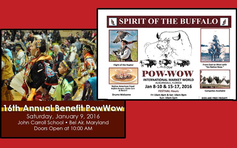 Two Awesome Powwows This Weekend of Jan. 9-10, 2016
