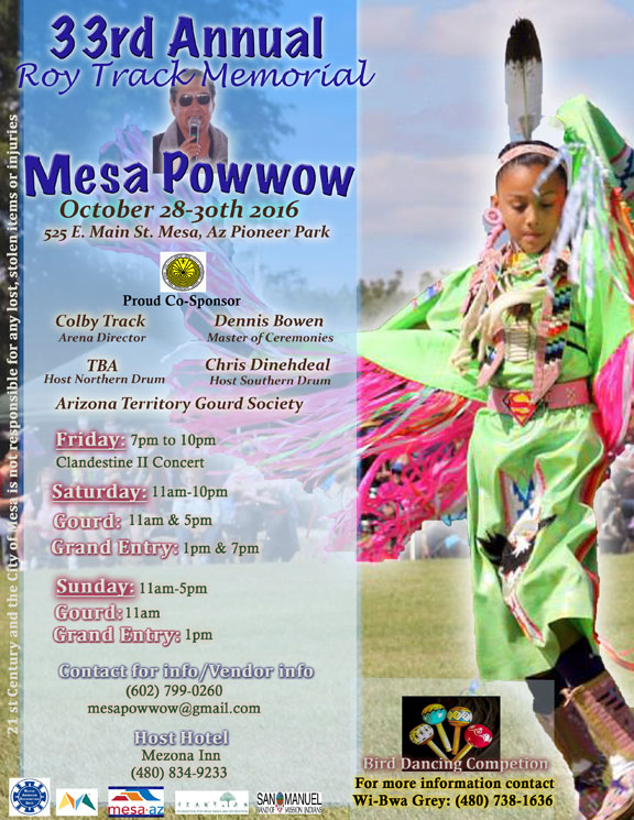 33rd Annual Roy Track Memorial Mesa Powwow
