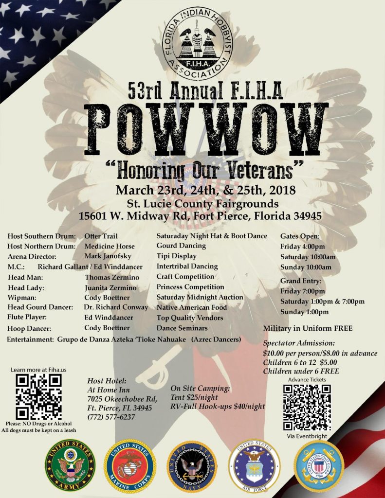 53rd Annual FIHA Powwow "Honoring our Veterans"