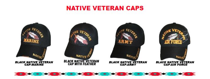 Native Veteran Caps