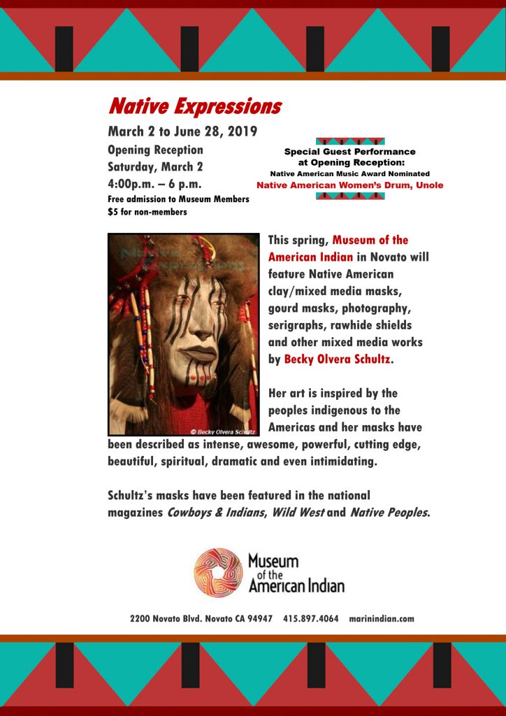 Exhibit Flyer Native Expressions Exhibit at Museum of the American Indian