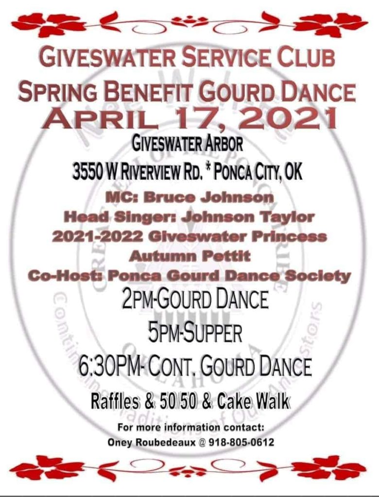 Giveswater Service Club Spring Benefit Gourd Dance