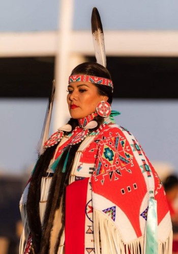 Head Woman, Tosha Goodwill, Dakota/Lakota